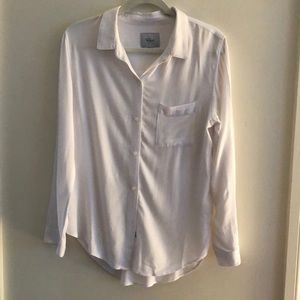 White Rails Button Down